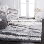 Safavieh Fontana Shag 840 Rug, FNT840 - Grey / Charcoal