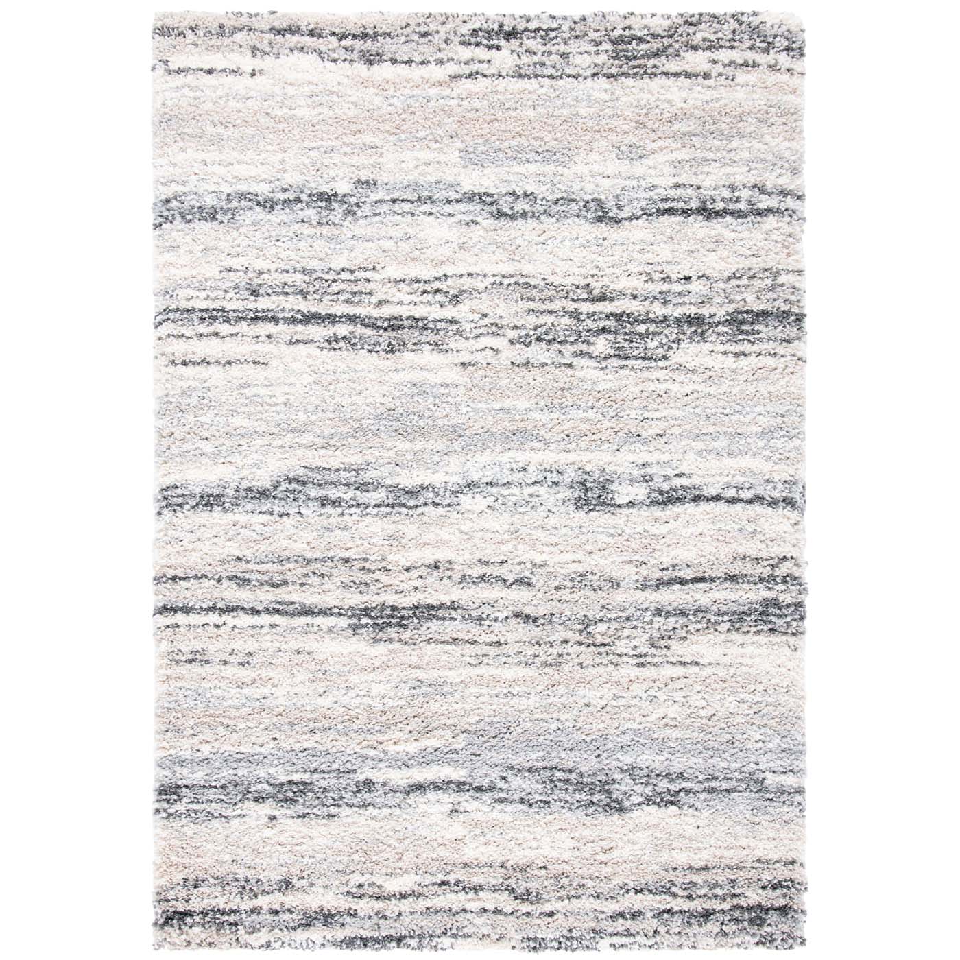 Safavieh Fontana Shag 842 Rug, FNT842 - Ivory / Grey