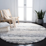 Safavieh Fontana Shag 842 Rug, FNT842 - Ivory / Grey