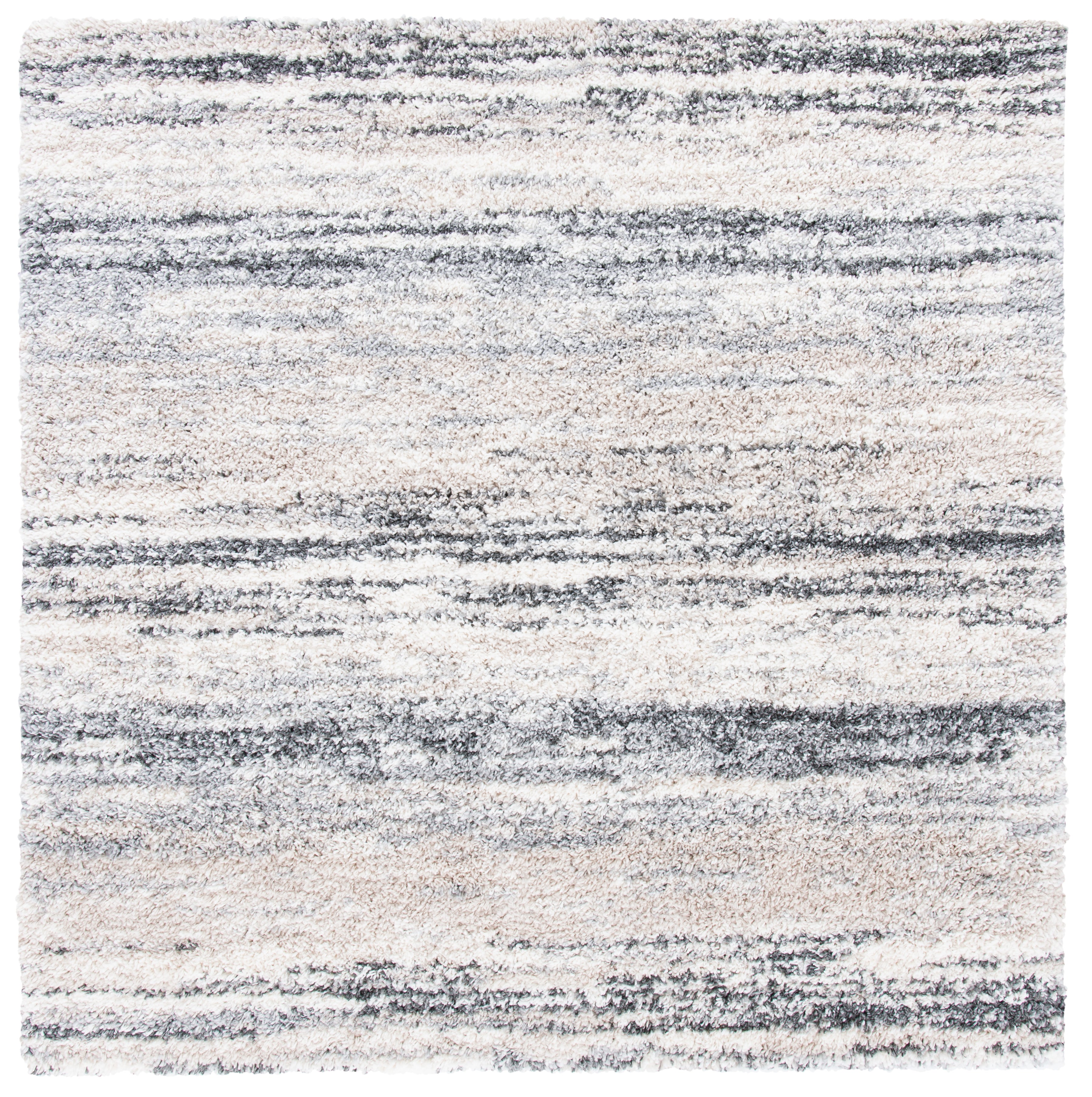 Safavieh Fontana Shag 842 Rug, FNT842 - Ivory / Grey