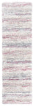 Safavieh Fontana Shag 842 Rug, FNT842 - Ivory / Pink