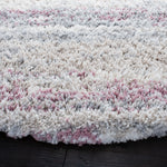 Safavieh Fontana Shag 842 Rug, FNT842 - Ivory / Pink