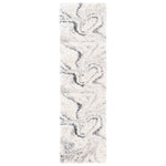 Safavieh Fontana Shag 848 Rug, FNT848 - Ivory / Grey