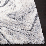Safavieh Fontana Shag 848 Rug, FNT848 - Ivory / Grey
