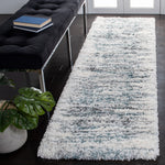 Safavieh Fontana Shag 850 Rug, FNT850 - Ivory / Teal