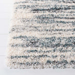 Safavieh Fontana Shag 850 Rug, FNT850 - Ivory / Teal
