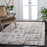 Safavieh Fontana Shag 851 Rug, FNT851 - Ivory / Grey