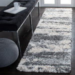 Safavieh Fontana Shag 853 Rug, FNT853 - Grey / Ivory