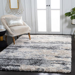 Safavieh Fontana Shag 853 Rug, FNT853 - Grey / Ivory