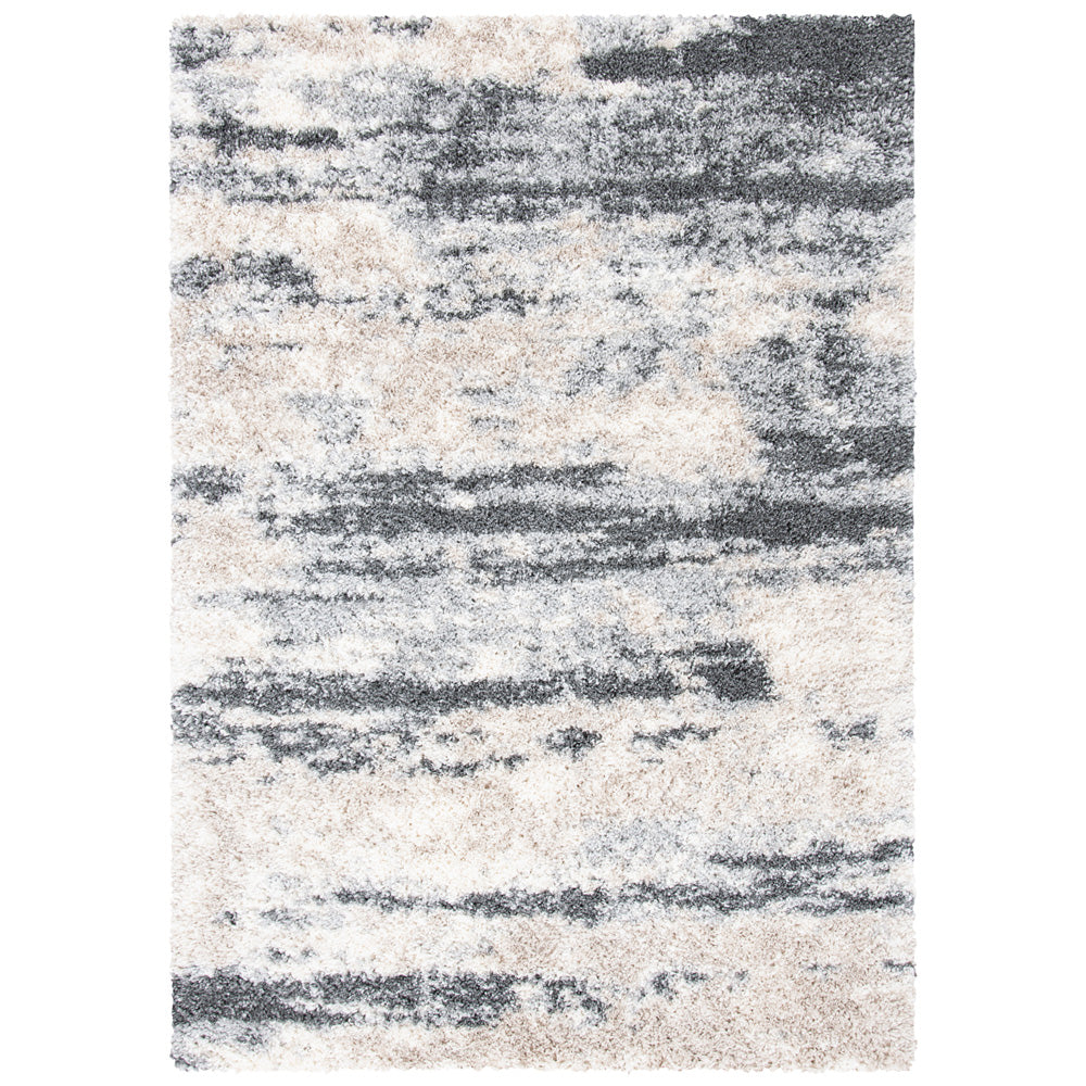 Safavieh Fontana Shag 853 Rug, FNT853 - Grey / Ivory