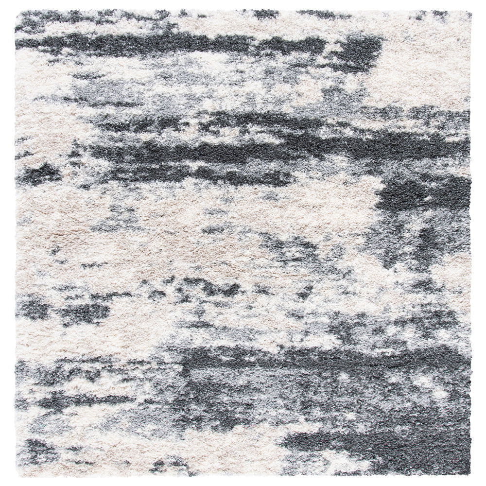 Safavieh Fontana Shag 853 Rug, FNT853 - Grey / Ivory