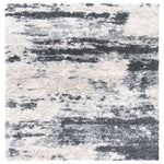 Safavieh Fontana Shag 853 Rug, FNT853 - Grey / Ivory