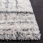 Safavieh Fontana Shag 855 Rug, FNT855 - Ivory / Grey