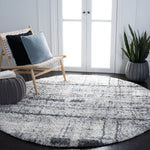 Safavieh Fontana Shag 855 Rug, FNT855 - Ivory / Grey