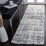 Safavieh Fontana Shag 856 Rug, FNT856 - Grey / Ivory