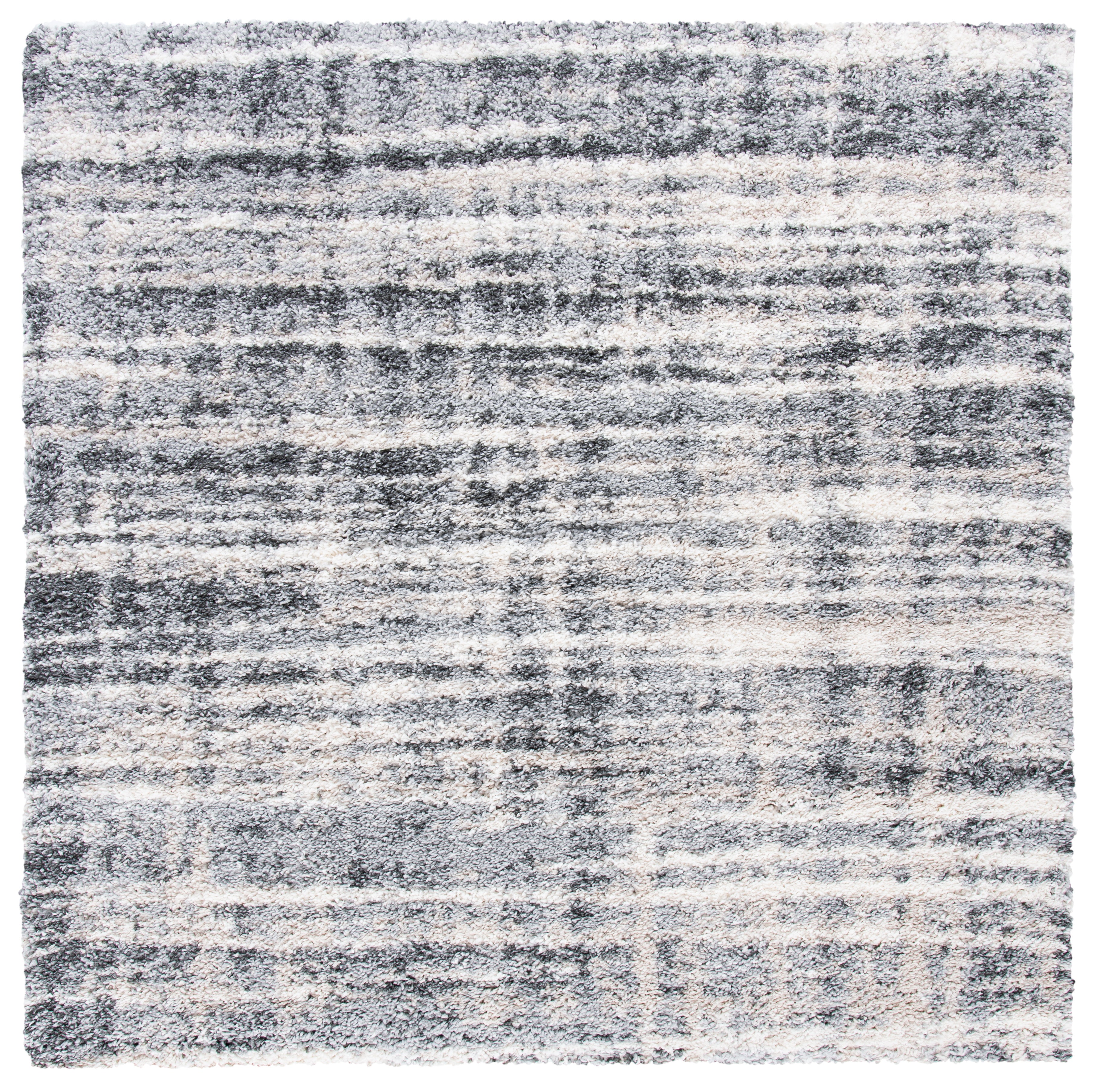 Safavieh Fontana Shag 856 Rug, FNT856 - Grey / Ivory