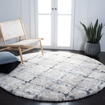 Safavieh Fontana Shag 868 Rug, FNT868 - Grey / Ivory