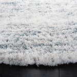 Safavieh Fontana Shag 873 Rug, FNT873 - Ivory / Teal