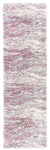 Safavieh Fontana Shag 875 Rug, FNT875 - Pink / Grey