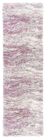 Safavieh Fontana Shag 875 Rug, FNT875 - Pink / Grey