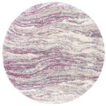 Safavieh Fontana Shag 875 Rug, FNT875 - Pink / Grey