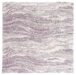 Safavieh Fontana Shag 875 Rug, FNT875 - Pink / Grey