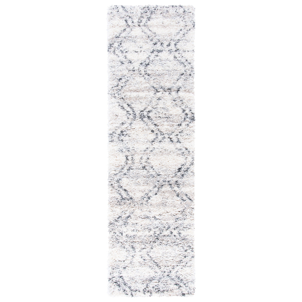 Safavieh Fontana Shag 881 Rug, FNT881 - Ivory / Grey