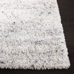 Safavieh Fontana Shag 881 Rug, FNT881 - Ivory / Grey