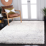 Safavieh Fontana Shag 881 Rug, FNT881 - Ivory / Grey