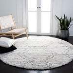 Safavieh Fontana Shag 881 Rug, FNT881 - Ivory / Grey