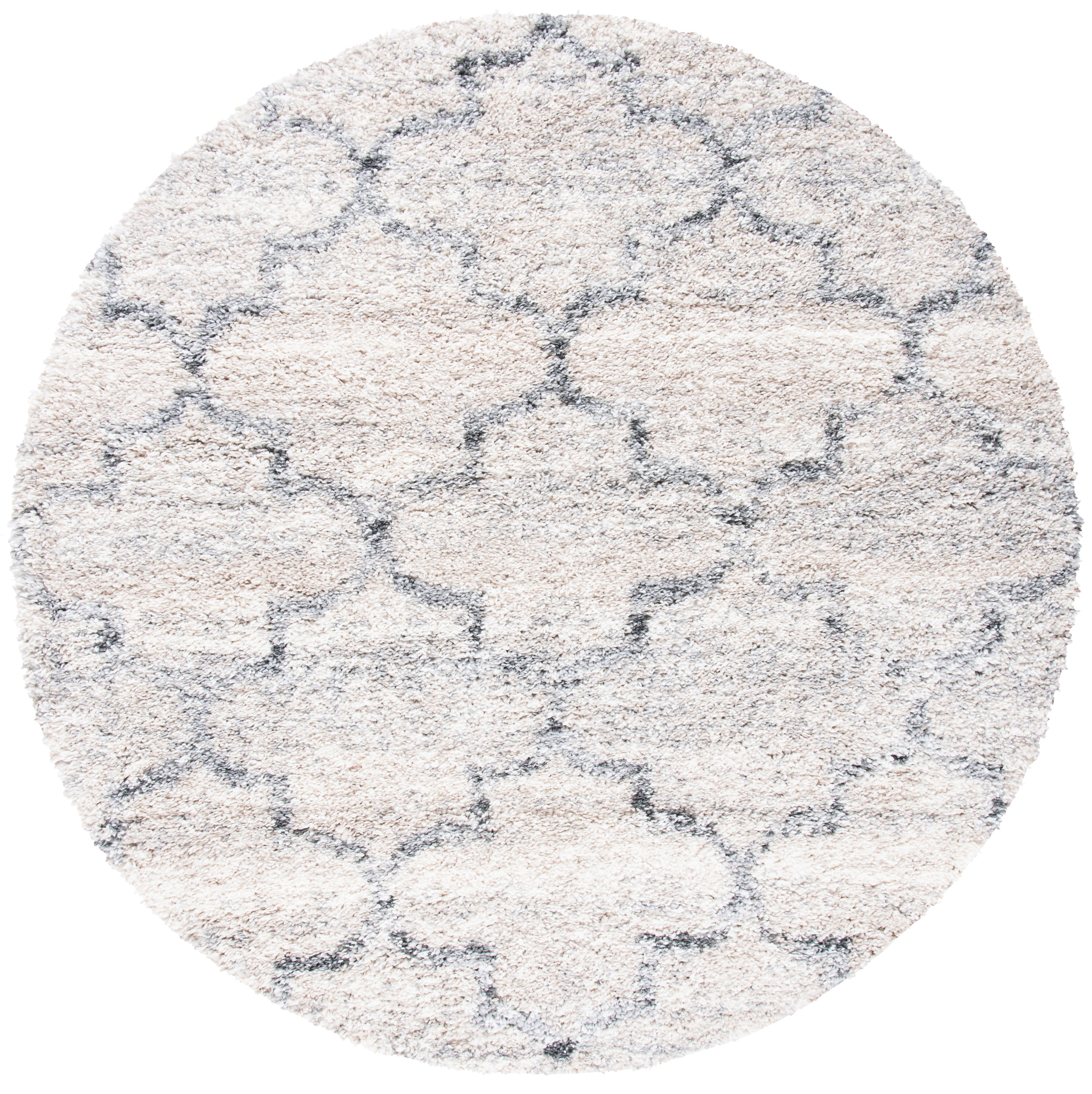Safavieh Fontana Shag 888 Rug, FNT888 - Grey / Ivory
