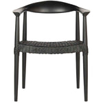 Safavieh Bandelier Arm Chair , FOX1003 - Black/Black
