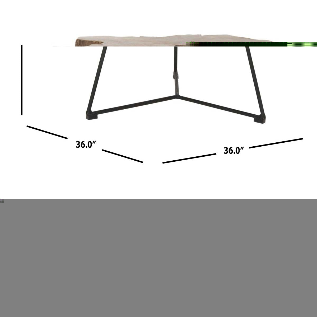 Safavieh Babylon Coffee Table , FOX1022 - Natural