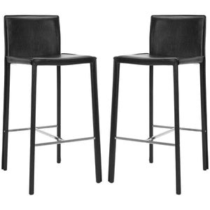 Safavieh Jason 30 Bar Stool (Set of 2), FOX2002