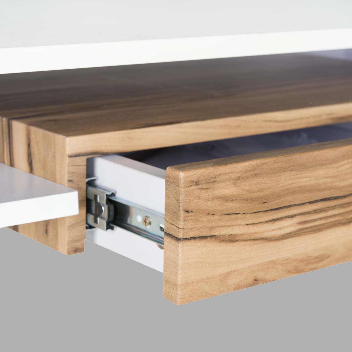 Safavieh Metropolitan Computer Desk , FOX2203 - White/Chrome