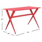 Safavieh Chapman Desk , FOX2208 - Red