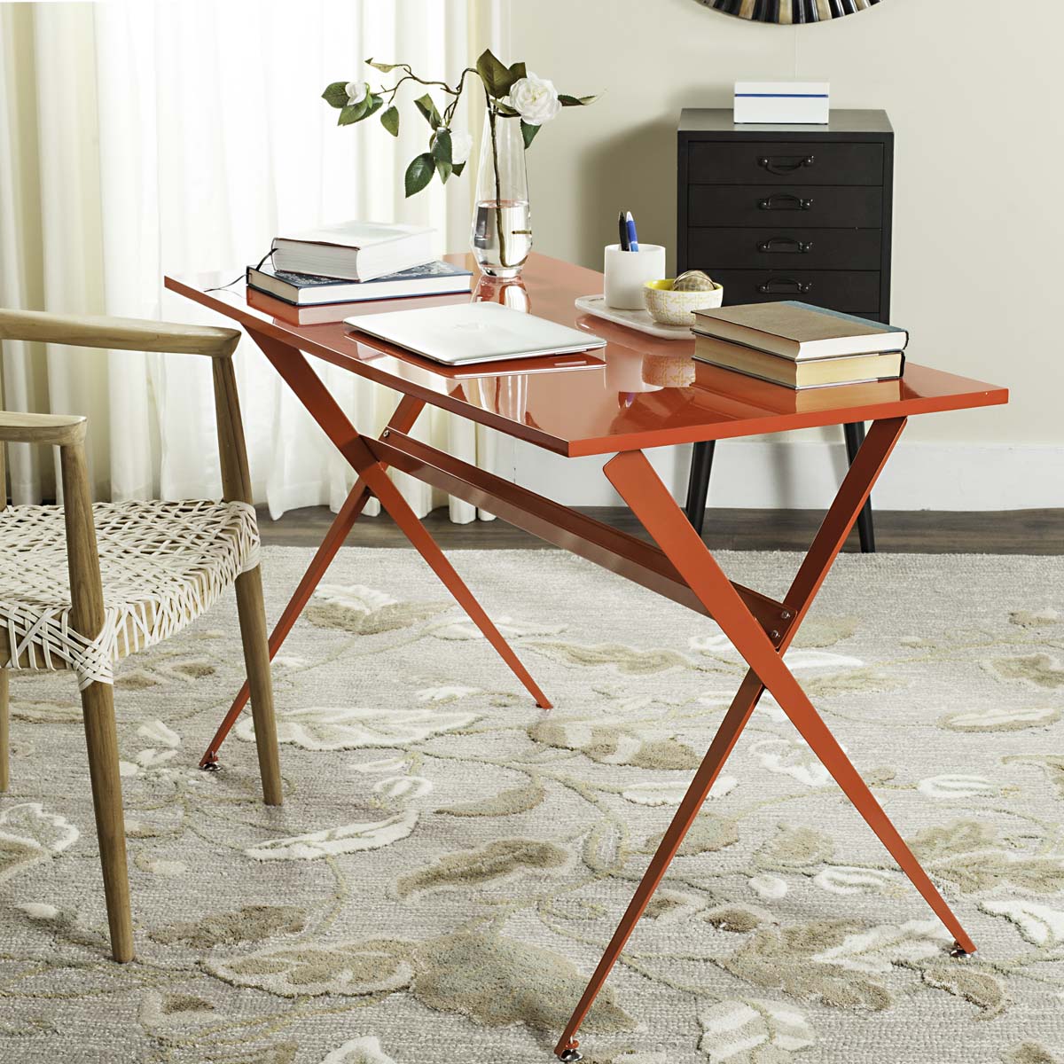 Safavieh Chapman Desk , FOX2208 - Red