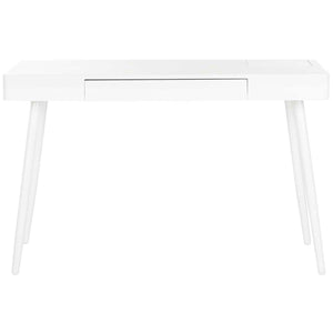 Safavieh Fadri Mid Century Scandinavian One Drawer Desk , FOX2227