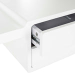 Safavieh Ferli Mid Century Scandinavian Two Drawer Desk , FOX2228 - Matte White