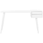Safavieh Ferli Mid Century Scandinavian Two Drawer Desk , FOX2228 - Matte White