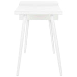 Safavieh Ferli Mid Century Scandinavian Two Drawer Desk , FOX2228 - Matte White