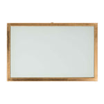 Safavieh Neil Gold Leaf Accent Table , FOX2528 - Gold/White Glass