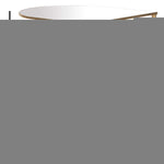 Safavieh Nevin Mirror Top Gold Accent Table , FOX2532 - Gold/Mirror