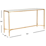 Safavieh Antwan Console , FOX2546 - Gold/Glass