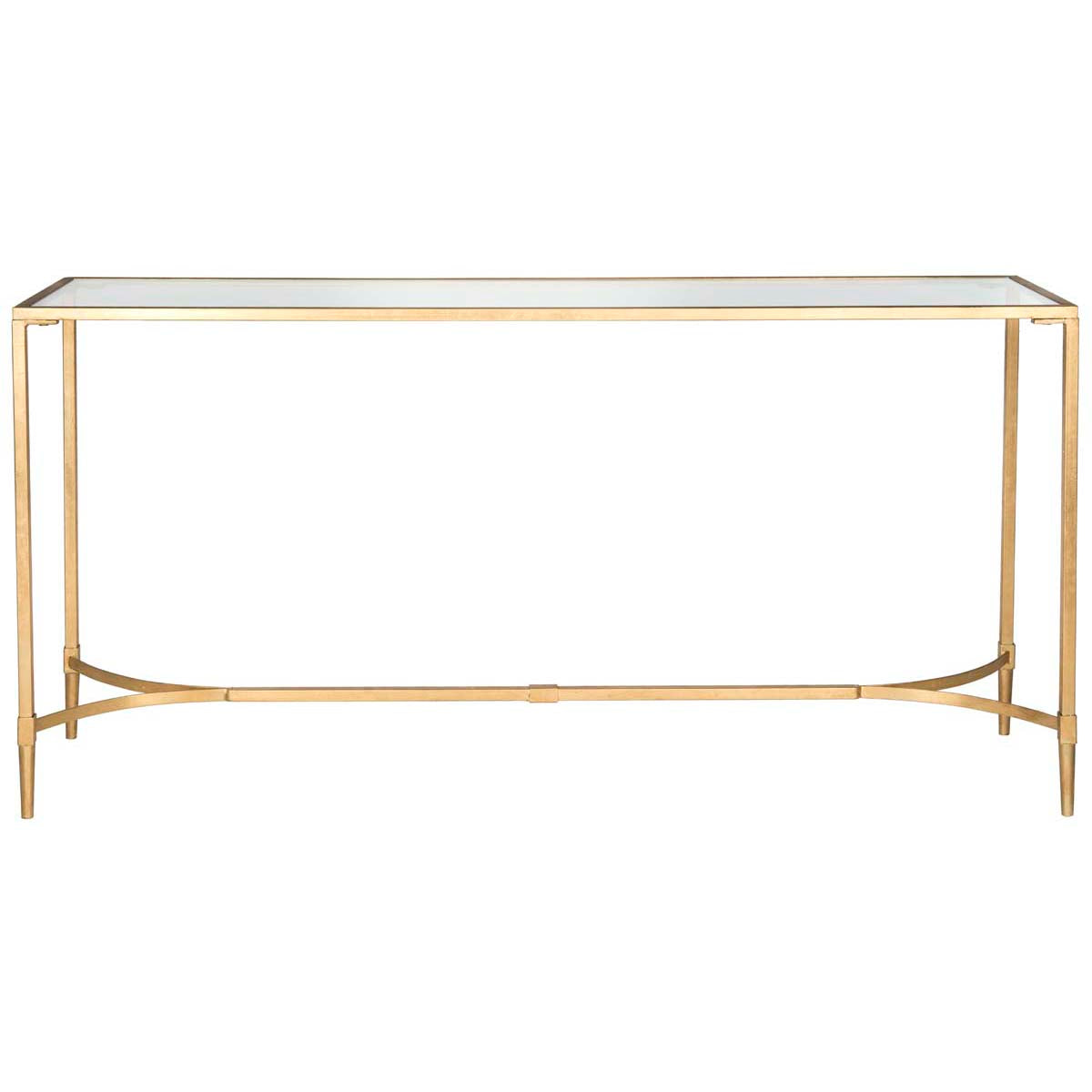 Safavieh Antwan Console , FOX2546 - Gold/Glass