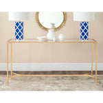 Safavieh Antwan Console , FOX2546 - Gold/Glass