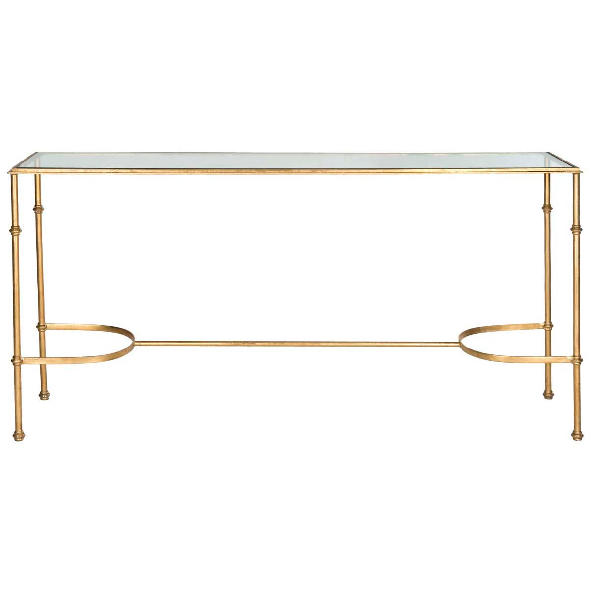 Safavieh Lucille Console , FOX2548 - Gold/Glass