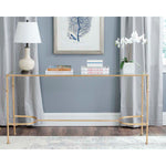 Safavieh Lucille Console , FOX2548 - Gold/Glass