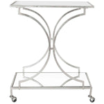 Safavieh Ignatius Bar Cart , FOX2555 - Silver/Mirror