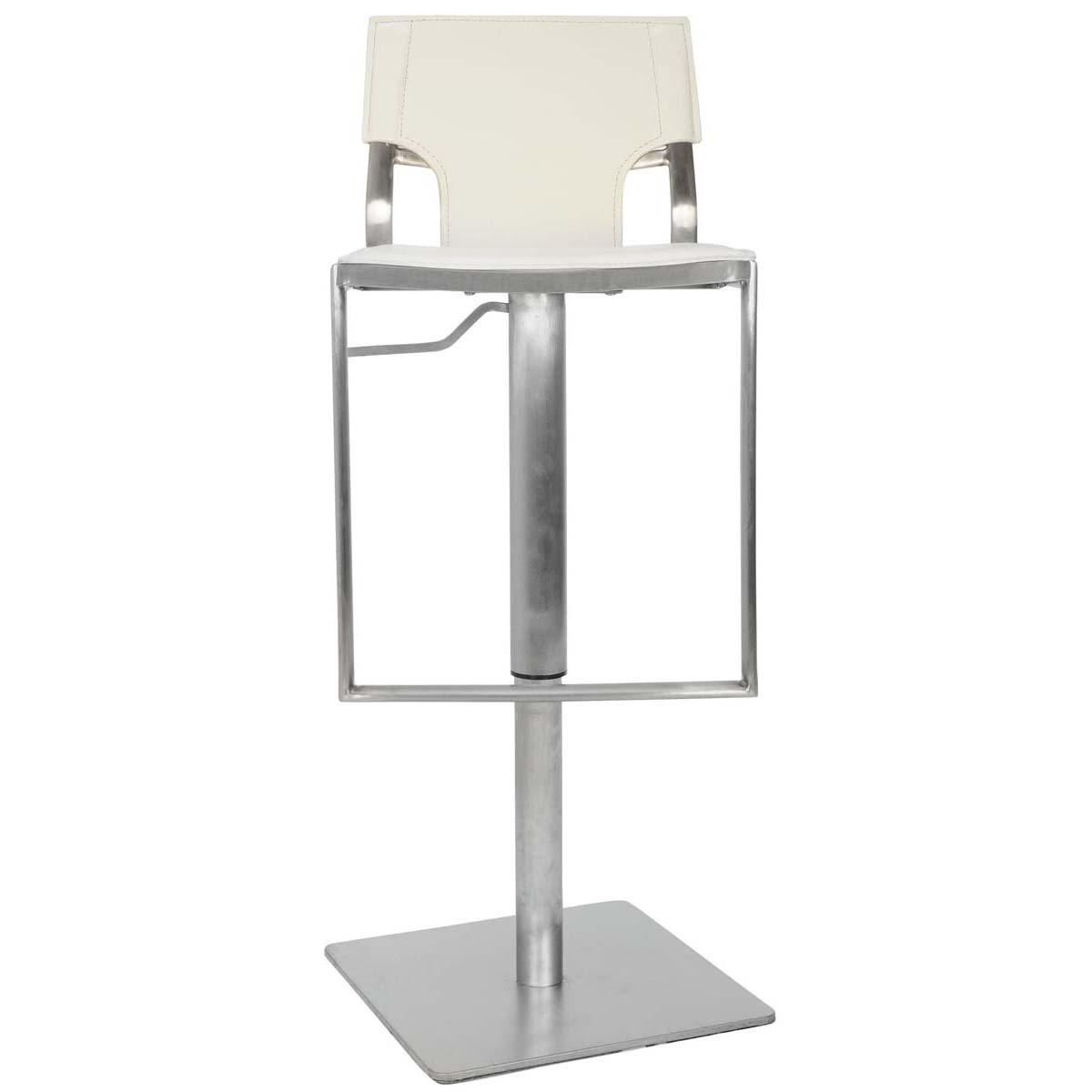 Safavieh Armondo Gas Lift Swivel Bar Stool , FOX3002 - White